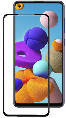 GDBUY Edge To Edge Tempered Glass for Samsung Galaxy A21S(Pack of 1)