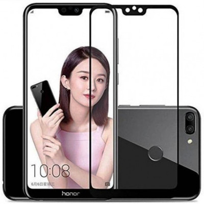 NaturalBuy Edge To Edge Tempered Glass for Honor 9N(Pack of 1)