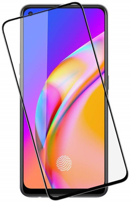TESPARK Edge To Edge Tempered Glass for Oppo F19 Pro(Pack of 1)
