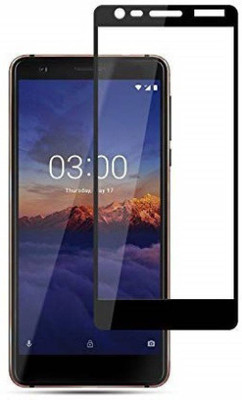 NaturalBuy Edge To Edge Tempered Glass for Nokia 3.1(Pack of 1)