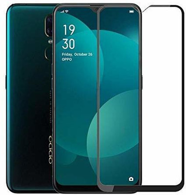 Rathore Collection Edge To Edge Tempered Glass for OPPO a9 2020(Pack of 1)