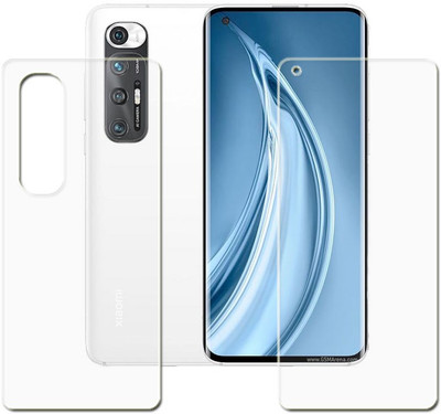 tombik Front and Back Screen Guard for XIAOMI MI 10S(Pack of 2)