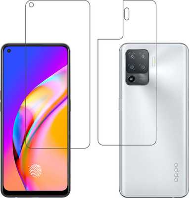 Vatsin Front and Back Screen Guard for Oppo F19 Pro(Pack of 2)