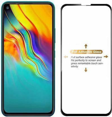 kentop Edge To Edge Tempered Glass for INFINIX NOTE 8i(Pack of 1)