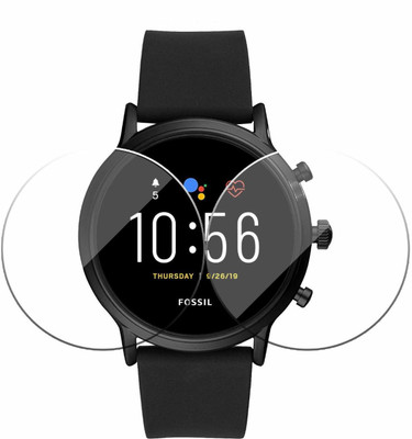 FCS Edge To Edge Screen Guard for Edge To Edge Full Screen Coverage Flexible Watch Screen Protector for Fossil Gen 5 HR Julianna(Pack of 2)