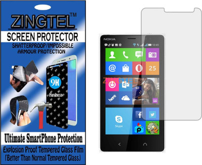 ZINGTEL Tempered Glass Guard for NOKIA X2 DUAL SIM (Flexible, Unbreakable)(Pack of 1)