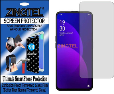 ZINGTEL Tempered Glass Guard for OPPO F11 PRO MARVEL AVENGERS (Flexible, Unbreakable)(Pack of 1)
