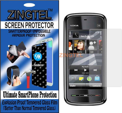 ZINGTEL Tempered Glass Guard for NOKIA 5233 (Flexible, Unbreakable)(Pack of 1)