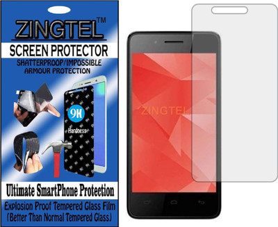 ZINGTEL Tempered Glass Guard for MICROMAX BHARAT 2 PLUS (Flexible, Unbreakable)(Pack of 1)