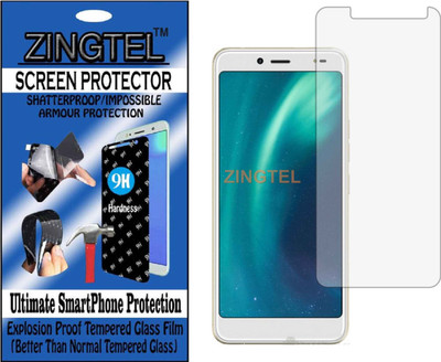 ZINGTEL Tempered Glass Guard for MOBIISTAR E SELFIE (Flexible, Unbreakable)(Pack of 1)