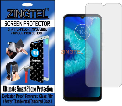 ZINGTEL Tempered Glass Guard for MOTO G8 POWER LITE (Flexible, Unbreakable)(Pack of 1)