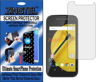 ZINGTEL Tempered Glass Guard for MOTOROLA E 2ND GEN XT 1527 (Flexible, Unbreakable)(Pack of 1)