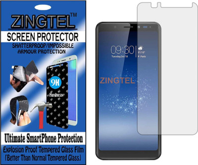 ZINGTEL Tempered Glass Guard for MICROMAX CANVAS INFINITY (Flexible, Unbreakable)(Pack of 1)