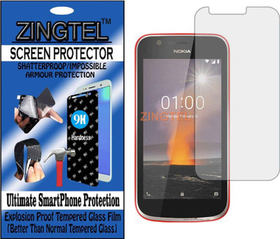 ZINGTEL Tempered Glass Guard for NOKIA TA-1066 (NOKIA 1) (Flexible, Unbreakable)(Pack of 1)