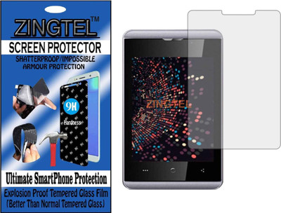 ZINGTEL Tempered Glass Guard for MICROMAX BOLT SUPREME Q300 (Flexible, Unbreakable)(Pack of 1)