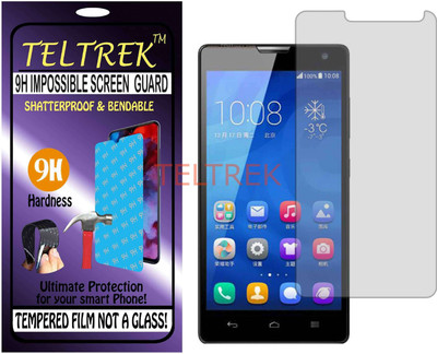 TELTREK Tempered Glass Guard for HONOR 3C (Flexible, Unbreakable)(Pack of 1)