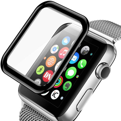 play run Tempered Glass Guard for Tempered Glass 4 ,5 ,6, 6E Series Apple Watch(Pack of 1)