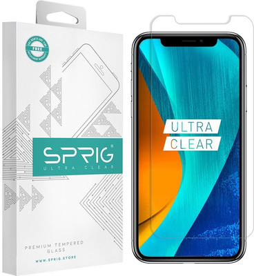 Sprig Edge To Edge Tempered Glass for Apple iPhone 11 Pro Max, iPhone 11 Pro Max, 11 Pro Max, XS Max(Pack of 1)