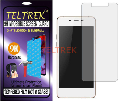 TELTREK Tempered Glass Guard for MICROMAX CANVAS SLIVER 5 Q450 (Flexible, Unbreakable)(Pack of 1)