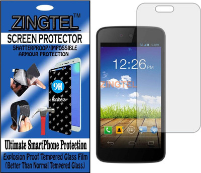 ZINGTEL Tempered Glass Guard for MICROMAX CANVAS A1 AQ4501 (Flexible, Unbreakable)(Pack of 1)