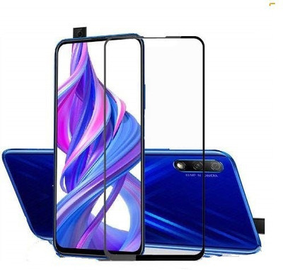 Mersal Edge To Edge Tempered Glass for Honor 9X, (Premium Edge To Edge Full Glue Branded Glass)(Pack of 1)