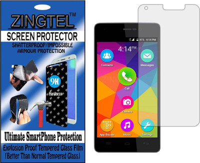 ZINGTEL Tempered Glass Guard for MICROMAX UNITE 3 Q372 (Flexible, Unbreakable)(Pack of 1)