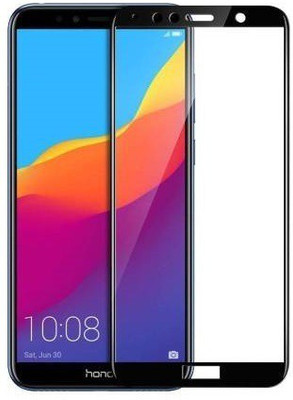 Mersal Edge To Edge Tempered Glass for Honor 7S, (Premium Edge To Edge Full Glue Branded Glass)(Pack of 1)