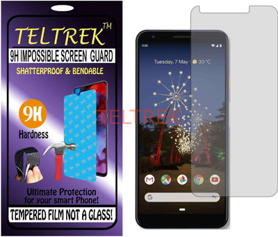 TELTREK Tempered Glass Guard for GOOGLE PIXEL 3AXL (Flexible, Unbreakable)(Pack of 1)