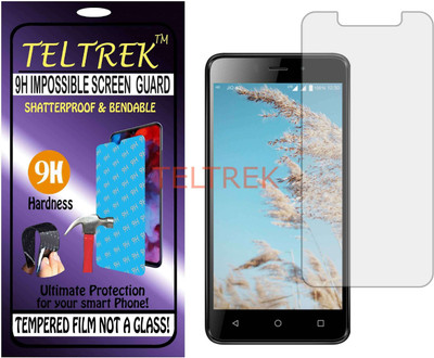TELTREK Tempered Glass Guard for LYF WIND 6 (LS-5009) (Flexible, Unbreakable)(Pack of 1)