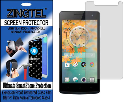 ZINGTEL Tempered Glass Guard for OPPO FIND 5 MINI (R827) (Flexible, Unbreakable)(Pack of 1)