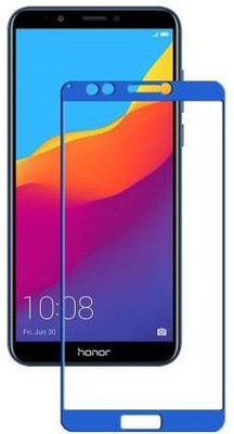 Mersal Edge To Edge Tempered Glass for Honor 7C, (Premium Edge To Edge Full Glue Branded Glass)(Pack of 1)