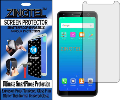 ZINGTEL Tempered Glass Guard for MICROMAX CANVAS INFINITY PRO (Flexible, Unbreakable)(Pack of 1)