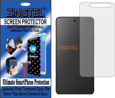 ZINGTEL Tempered Glass Guard for MICROMAX BOLT Q392 (Flexible, Unbreakable)(Pack of 1)