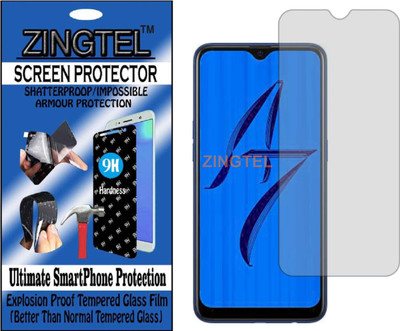 ZINGTEL Tempered Glass Guard for OPPO A7N (Flexible, Unbreakable)(Pack of 1)