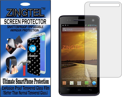 ZINGTEL Tempered Glass Guard for MICROMAX CANVAS 2 COLOURS A120 (Flexible, Unbreakable)(Pack of 1)
