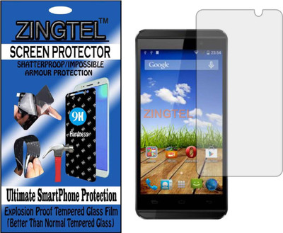 ZINGTEL Tempered Glass Guard for MICROMAX CANVAS FIRE 2 A104 (Flexible, Unbreakable)(Pack of 1)