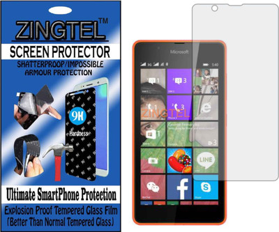 ZINGTEL Tempered Glass Guard for MICROSOFT LUMIA 540 DUAL SIM (Flexible, Unbreakable)(Pack of 1)