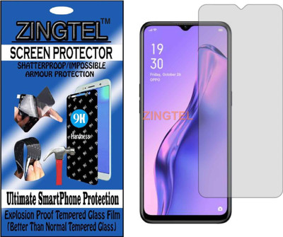 ZINGTEL Tempered Glass Guard for OPPO A31T (Flexible, Unbreakable)(Pack of 1)
