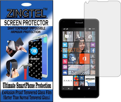 ZINGTEL Tempered Glass Guard for MICROSOFT LUMIA 640 (Flexible, Unbreakable)(Pack of 1)