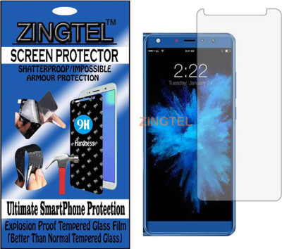 ZINGTEL Tempered Glass Guard for MOBIISTAR X1 SELFIE (Flexible, Unbreakable)(Pack of 1)