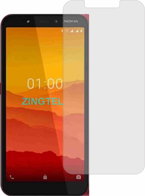 ZINGTEL Tempered Glass Guard for NOKIA C2 (Flexible, Unbreakable)(Pack of 1)