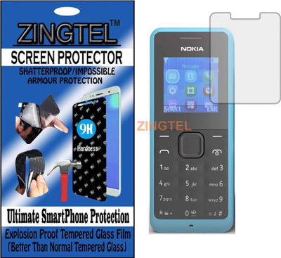 ZINGTEL Tempered Glass Guard for NOKIA 105 DUAL SIM (Flexible, Unbreakable)(Pack of 1)