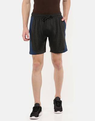 DIXCY SCOTT Solid Men Dark Grey Regular Shorts Price History