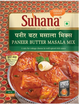 SUHANA Paneer Butter Spice Mix 50g Pouch - Pack of 6(6 x 50 g)