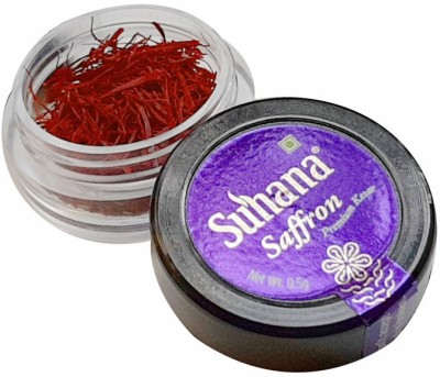 SUHANA Saffron 0.5g Dabbi - Pack of 2(2 x 0.5 g)