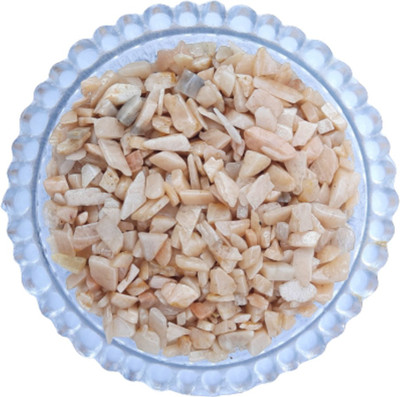 Maitri Export me-Peachmoonstone-100g Polished Asymmetrical Crystal Stone(Yellow 100 g)
