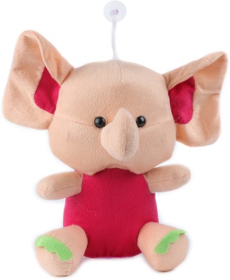 kidoo Stuffed Soft Cute Hanging Baby Elephant Toy for Kids Gift  - 10 inch(Multicolor)