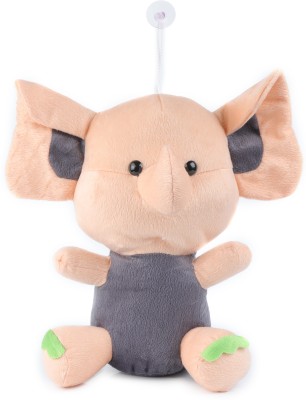 kidoo Stuffed Soft Cute Hanging Baby Elephant Toy for Kids Gift  - 10 inch(Grey, Beige)