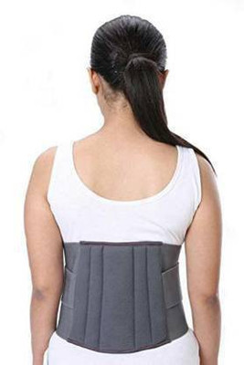 LUIS LOGAN Lumbo Sacral (L.S Belt) Corset- Back Pain Belt Waist Support Back / Lumbar Support(Grey)