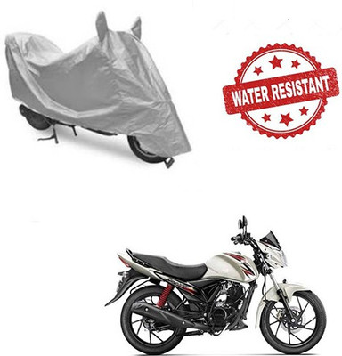 Atulit enterprises Two Wheeler Cover for Suzuki(Sling Shot Plus, Silver)